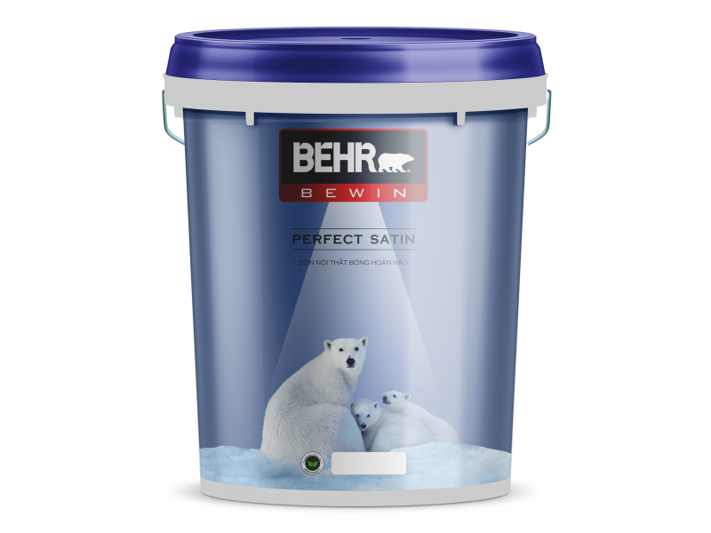 BEHR PERFECT SATIN trong